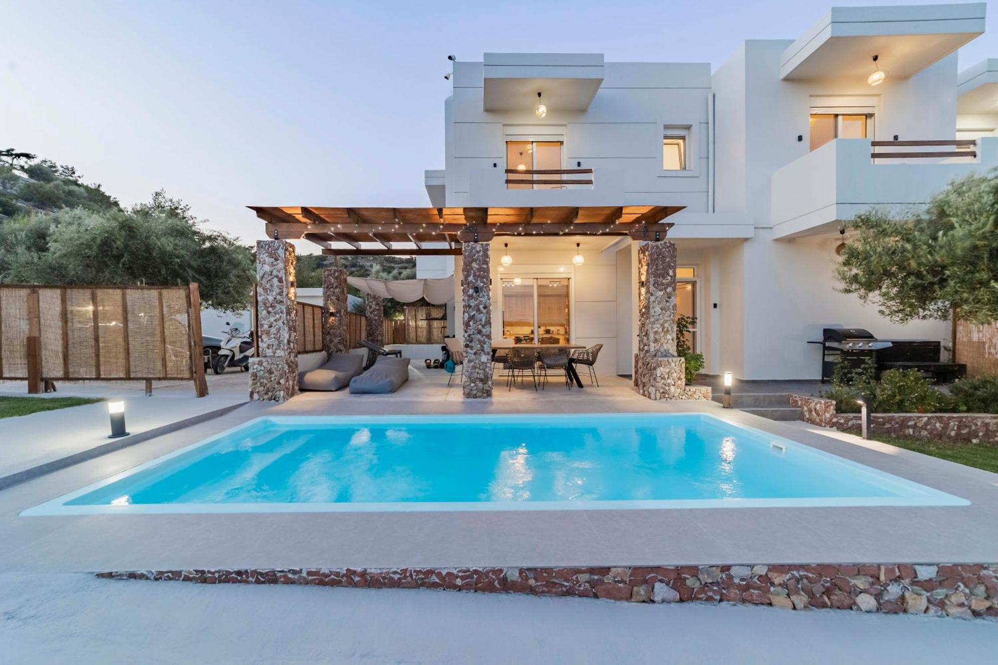 Tranquila Rhodes Villa Psinthos